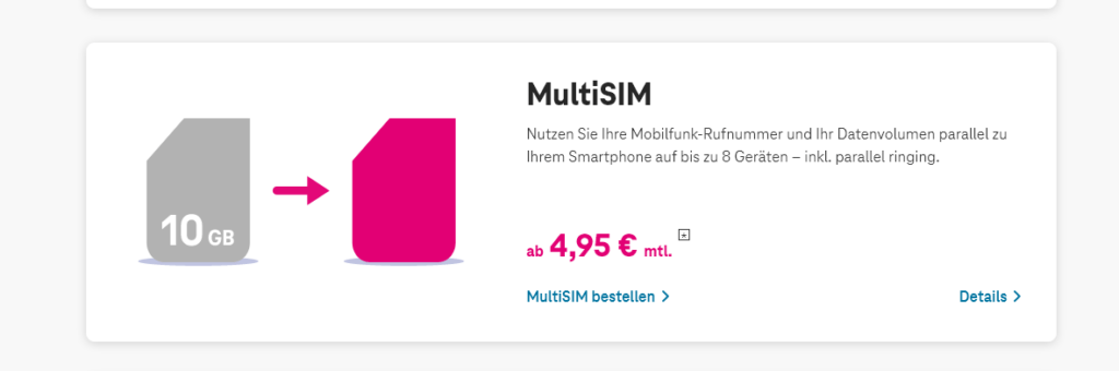 Telekom MultiSIM